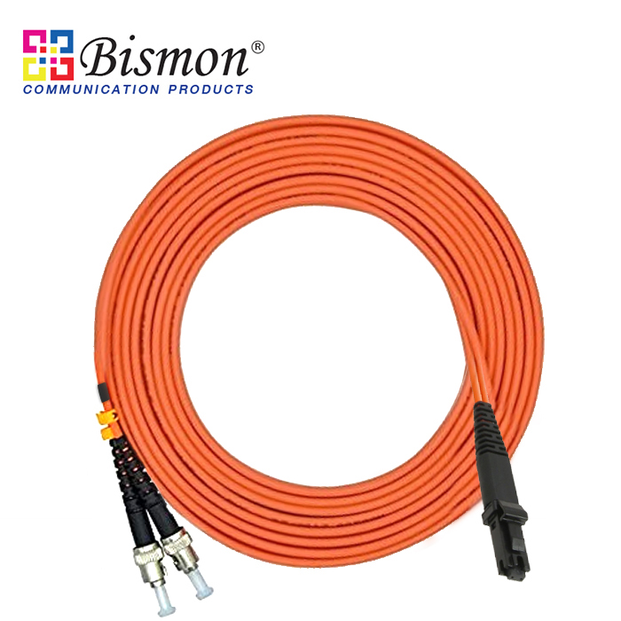 ST-MTRJ-Patch-Cord-Fiber-optic-Duplex-Multi-Mode-50-125um-2-3-5-10-Meters